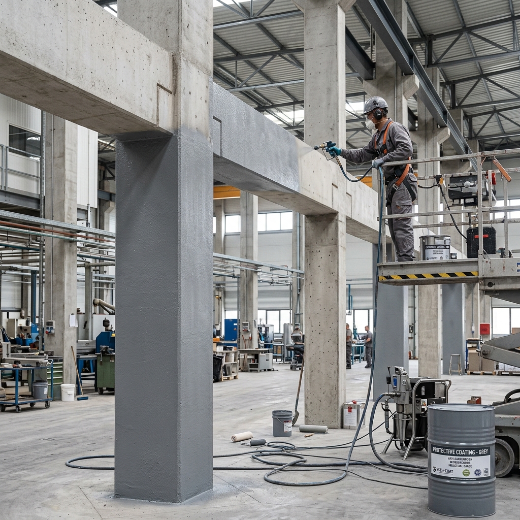 IOCL Panipat Anti-Carbonation Coating